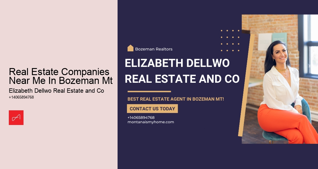 Real Estate Companies Near Me In Bozeman Mt